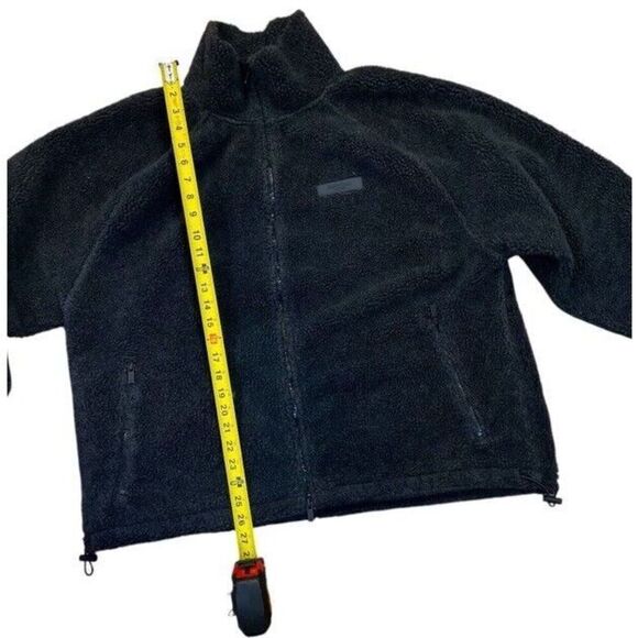 Essentials Fear of God Sherpa Fleece Full Zip Womens Mens Large Gray Oversized - Picture 11 of 12